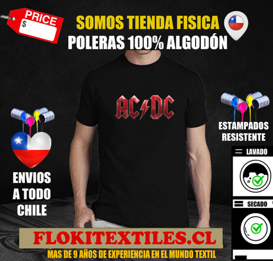 Poleras AC/DC