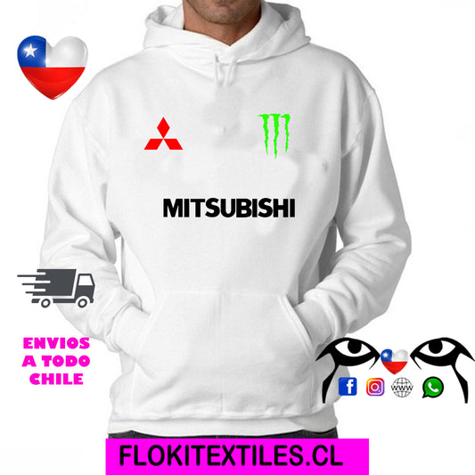 Poleron MITSUBISHI Con Logo Monster