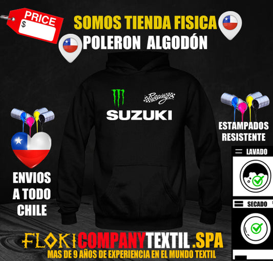 Poleron SUZUKI Con Logo Racing