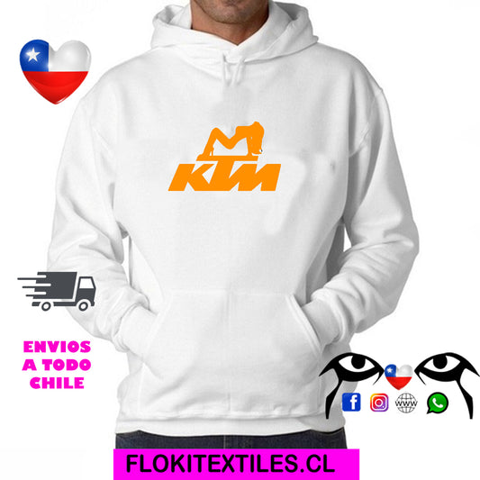 Poleron KTM Logo con Chica
