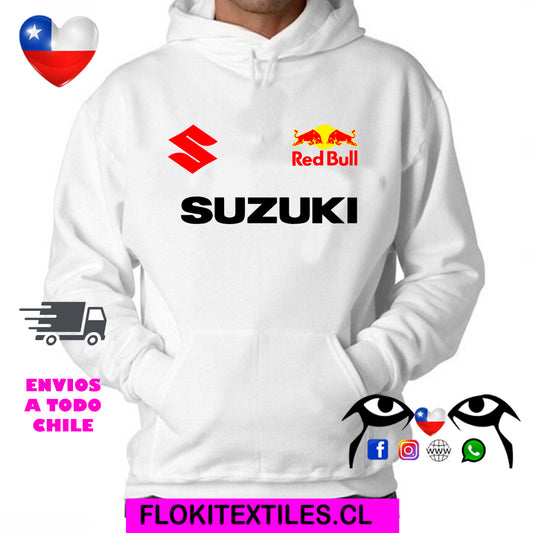 Poleron SUZUKI Con Logo Red Bull